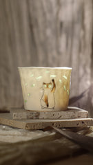 No.05 · Flow Clay Series — Translucent Glaze Cup