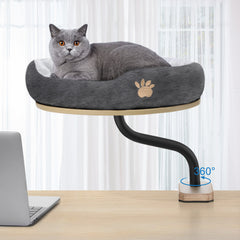 Cat Desk Bed Mounted Cat Hammock