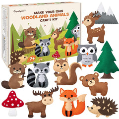 Puppy Craft Kit Kids DIY Crafting Stuffed Animal Felt Plushie