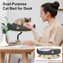 Cat Desk Bed Mounted Cat Hammock