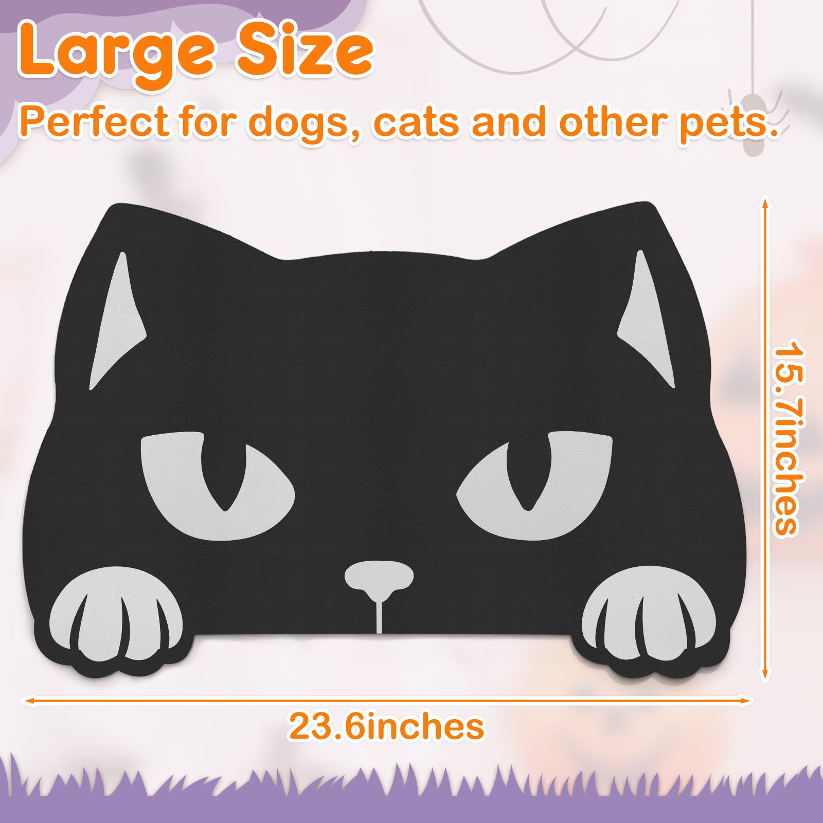 Pet Mats Black Cat