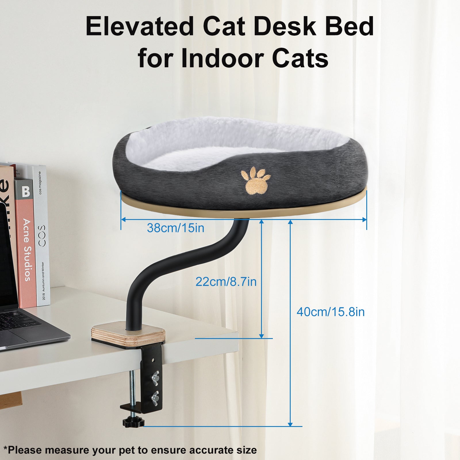 Cat Desk Bed Mounted Cat Hammock