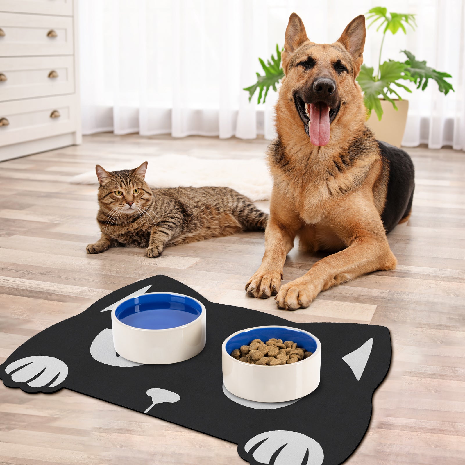 Pet Mats Black Cat