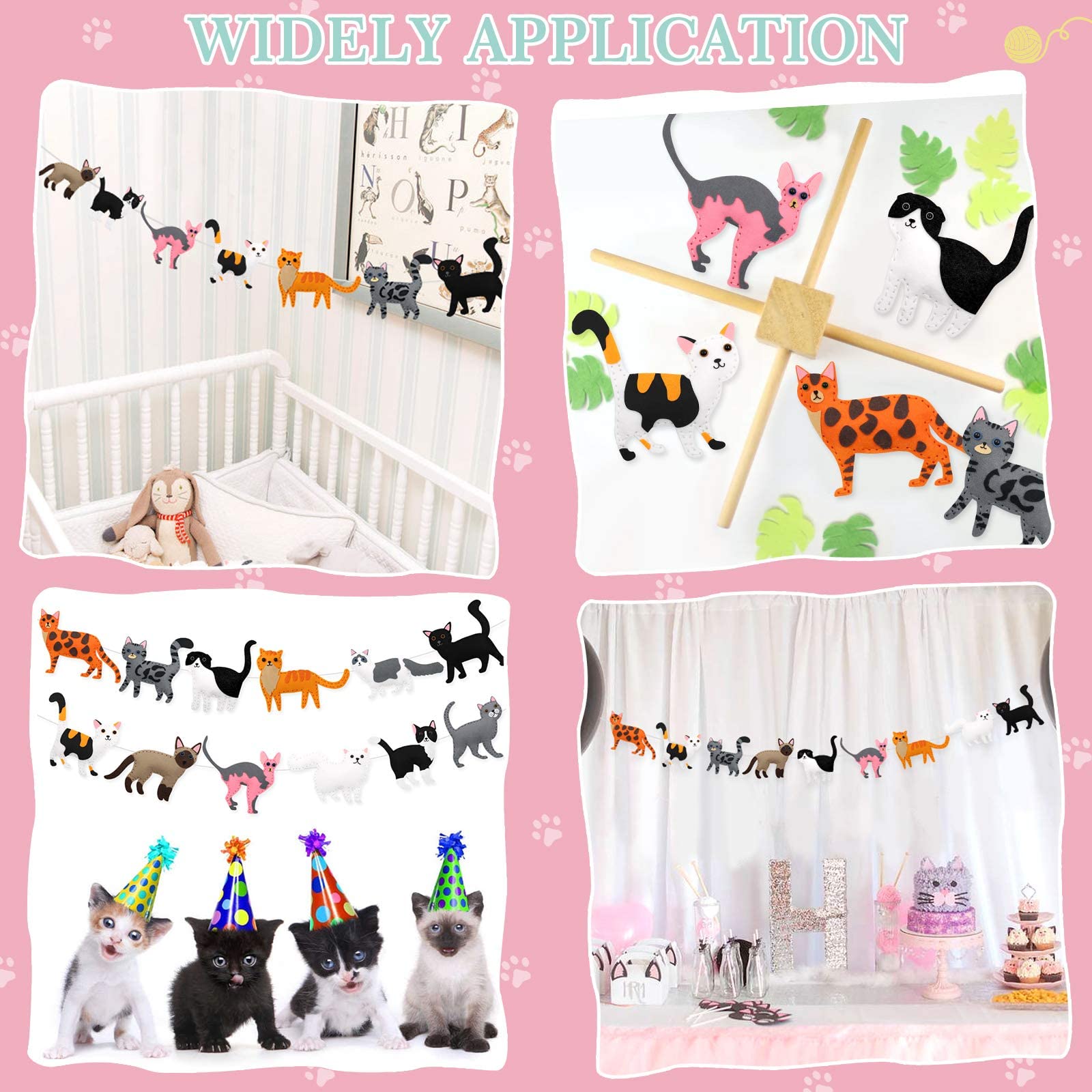 Cat Sewing Kit for Kids 12PCS, Creative Craft and Gift Ideas