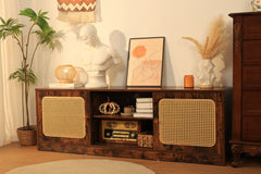Boho TV Stand