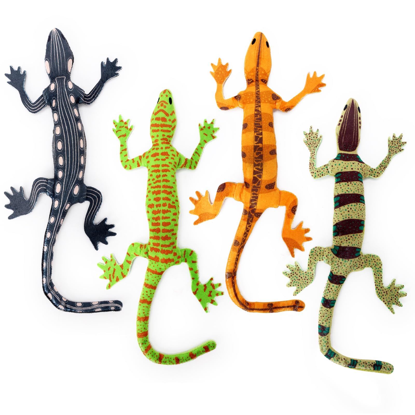 Lizard Catnip Toys Chew Bite Resistant Toys for Indoor Cats  Set of 4